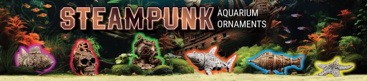 Steampunk Aquarium Ornaments | Zoo Med Laboratories, Inc.
