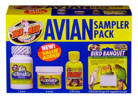 3 Pack Zoo Med Laboratories Bird Banquet Fruit Mineral Blocks Small 