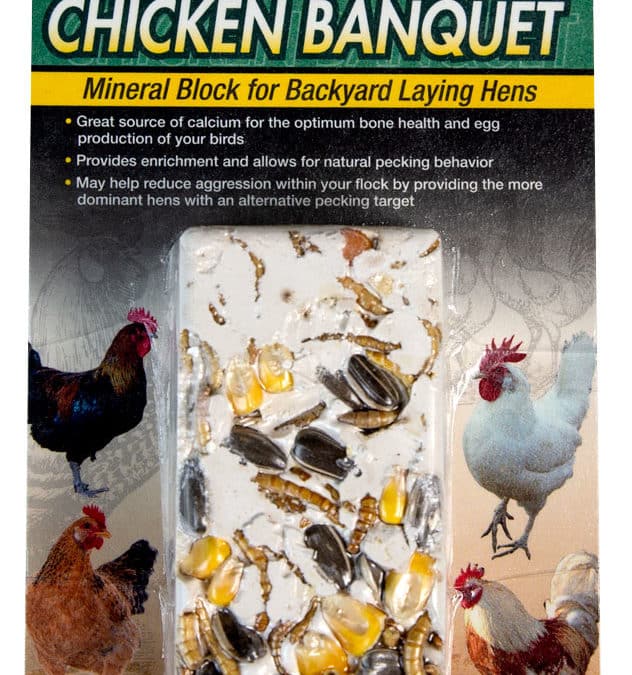 Chicken Banquet Mineral Block