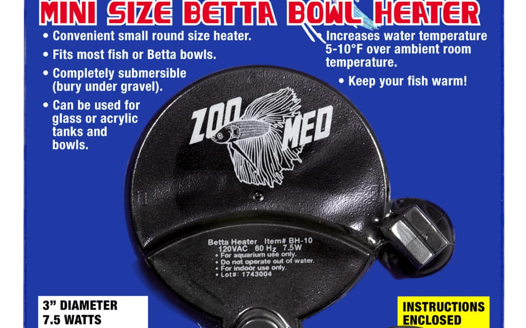 BettaTherm™ Mini Size Betta Bowl Heater