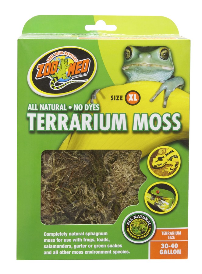 Frogs 100g/500g Reptile Terrarium Moss Natural Safety For Geckos Turtles 