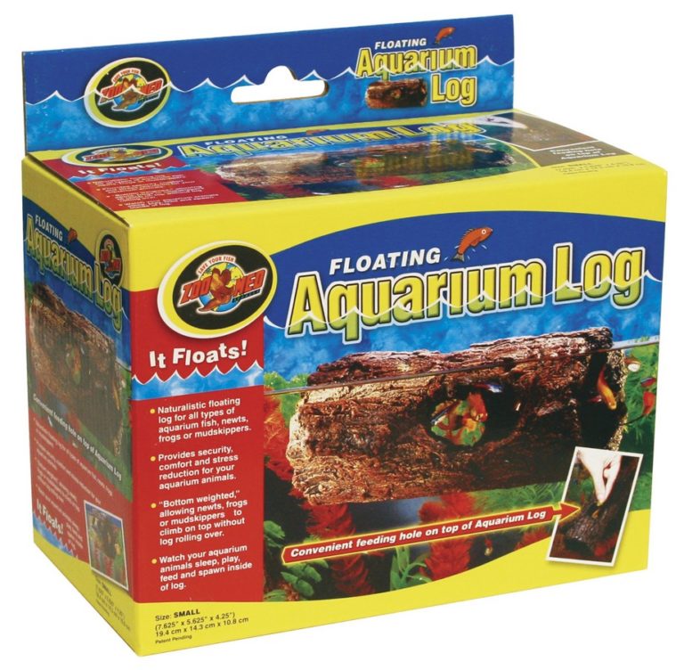 Zoo Med FA 10 Floating Aquarium Log, S Drijvende Schuilplaats Voor Vissen Houtstam Look Rolt Niet In Het Water 1692165660