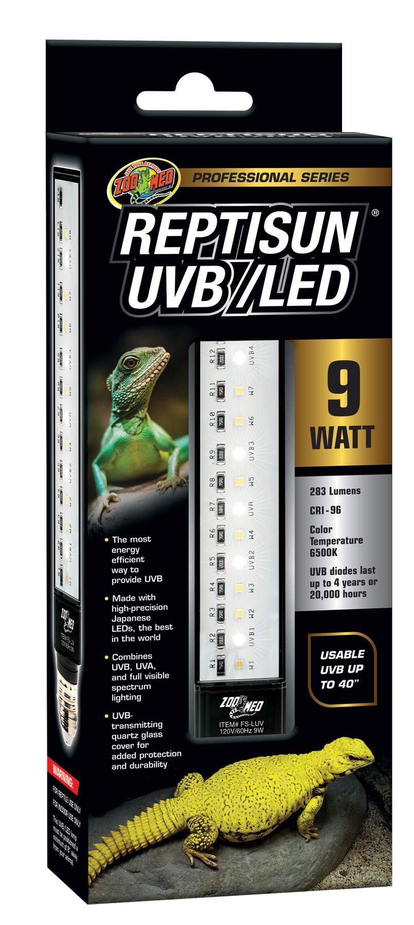 bit venom detekterbare ReptiSun® UVB/LED | Zoo Med Laboratories, Inc.