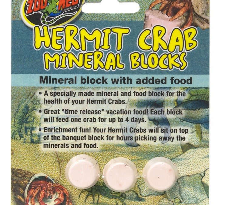 Hermit Crab Mineral Blocks