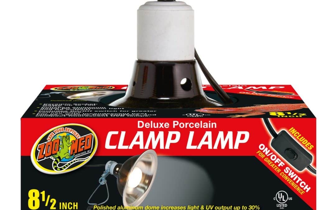 Deluxe Porcelain Clamp Lamp