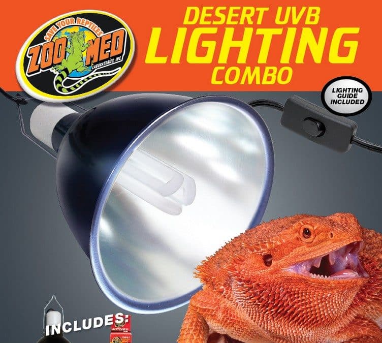 Desert UVB Lighting Combo Pack