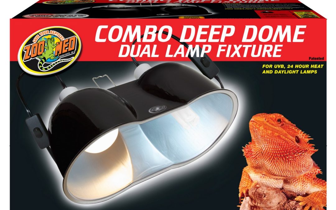 Combo Deep Dome Dual Lamp Fixture