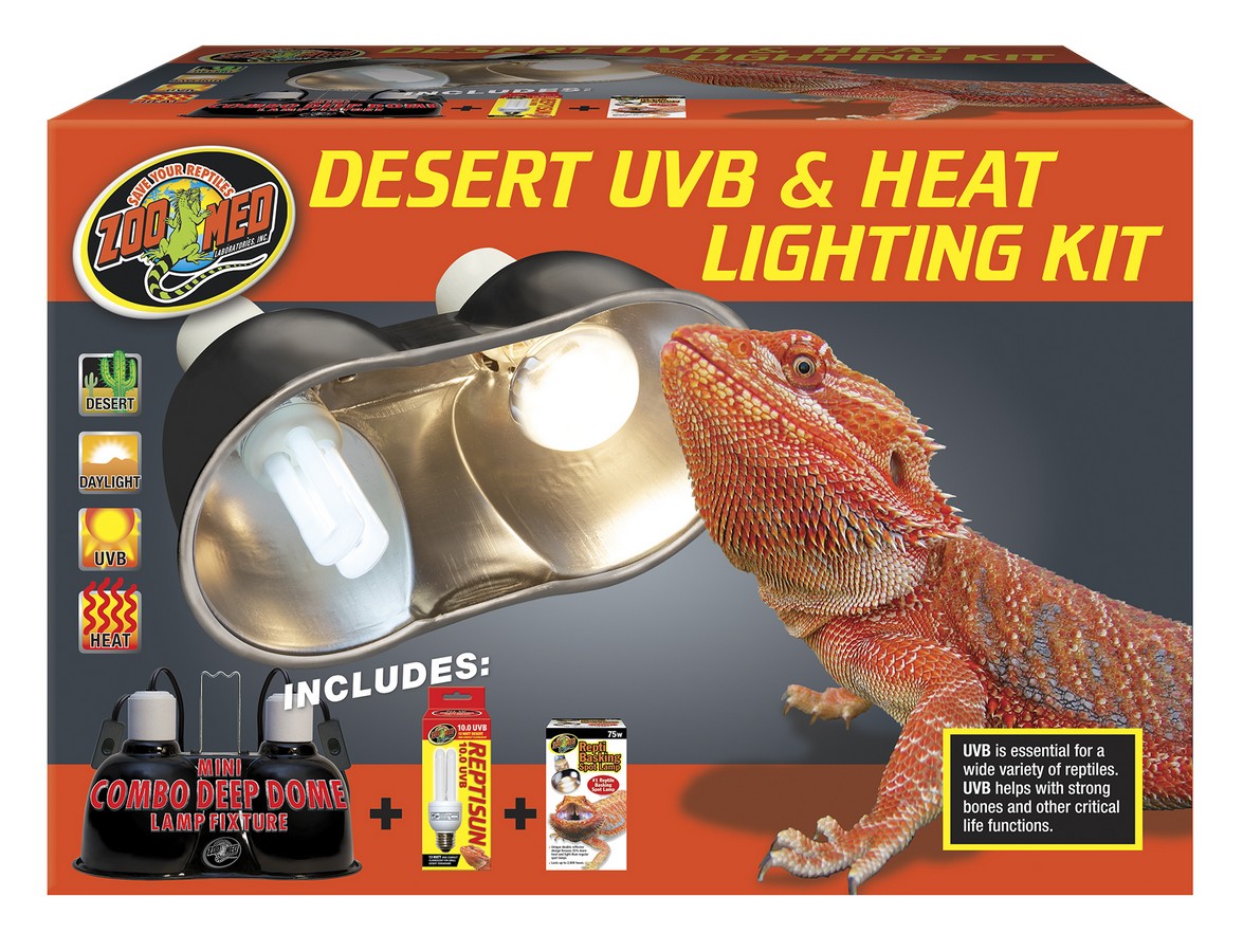 Desert UVB \u0026 Heat Lighting Kit | Zoo 