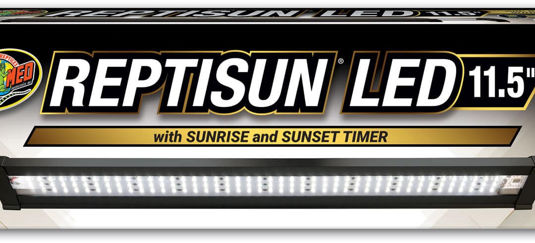 ReptiSun&reg; LED with Sunrise and Sunset Timer