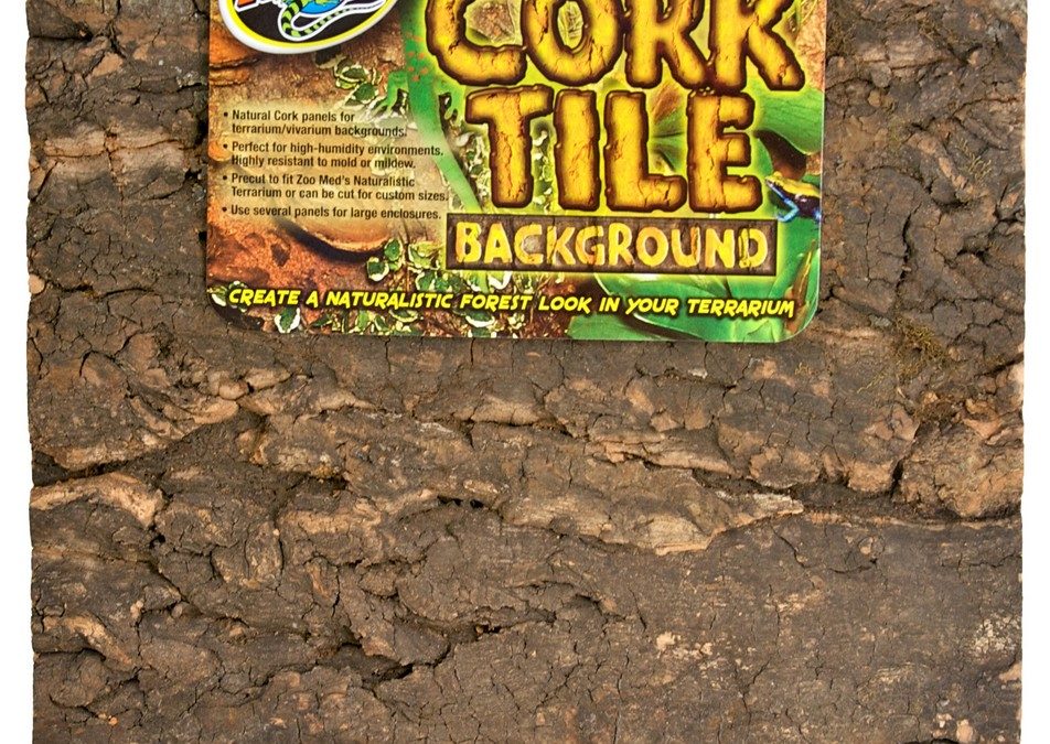 Natural Cork Tile Background