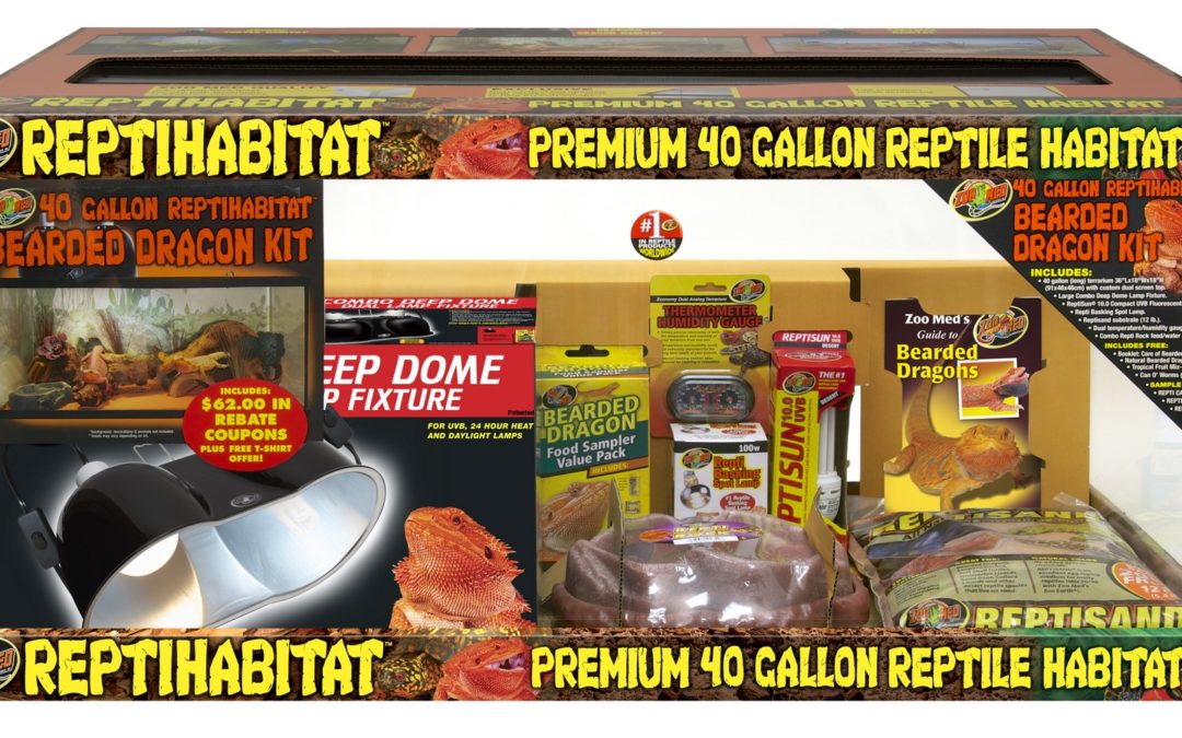 40 Gallon ReptiHabitat&trade; Bearded Dragon Kit