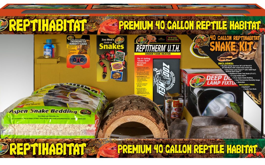 40 Gallon ReptiHabitat™ Snake Kit