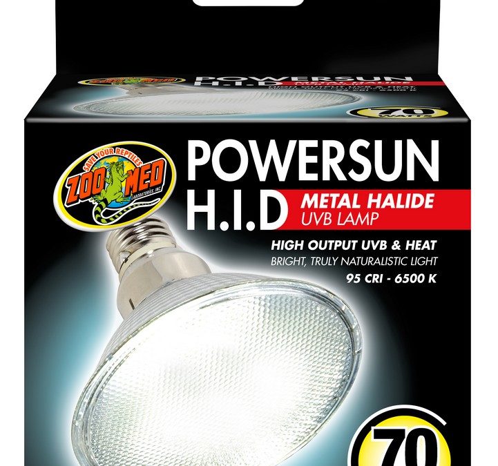 PowerSun&reg; H.I.D. Metal Halide UVB Lamp