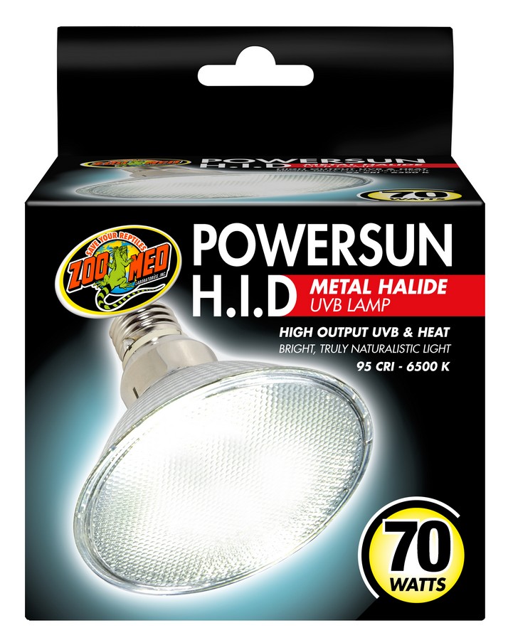 Zoo Med PowerSun H.I.D Metal Halide UVB Lamp & Lamp Fixture