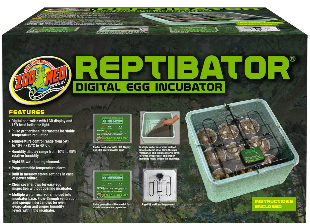 Zoo Med ReptiBator Digital Reptile Egg Incubator   RI-10 