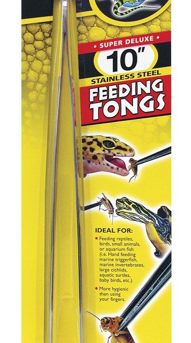 Super Deluxe 10″ Stainless Steel Feeding Tongs