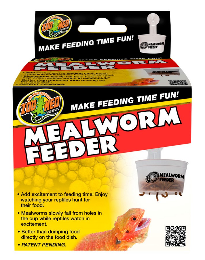 automatic mealworm feeder