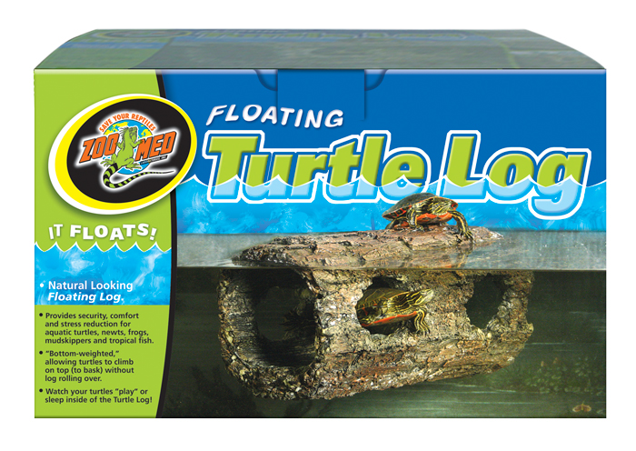 Floating Turtle Log