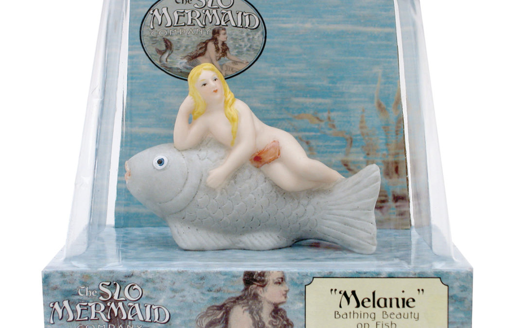 Bathing Beauty on Fish (Melanie)