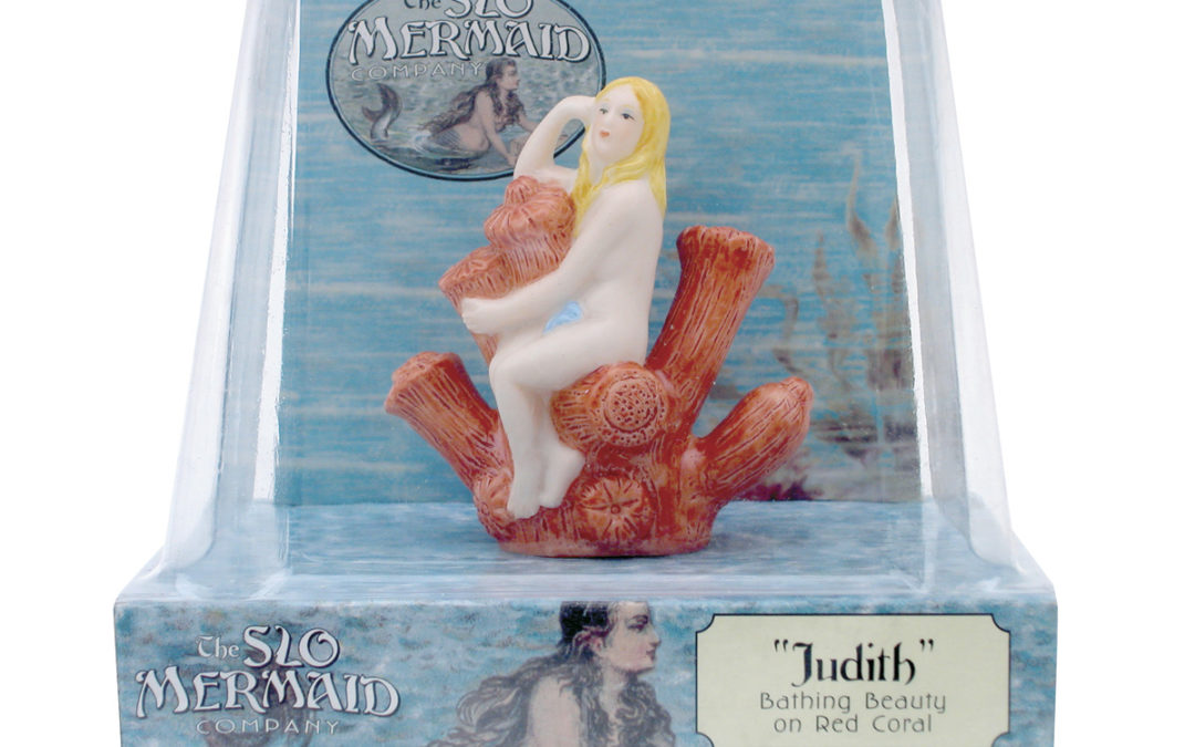 Bathing Beauty on Red Coral (Judith)