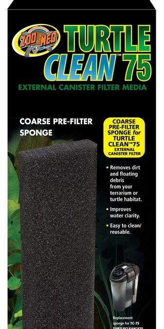 Turtle Clean&trade; 75 Coarse Pre-Filter Sponge