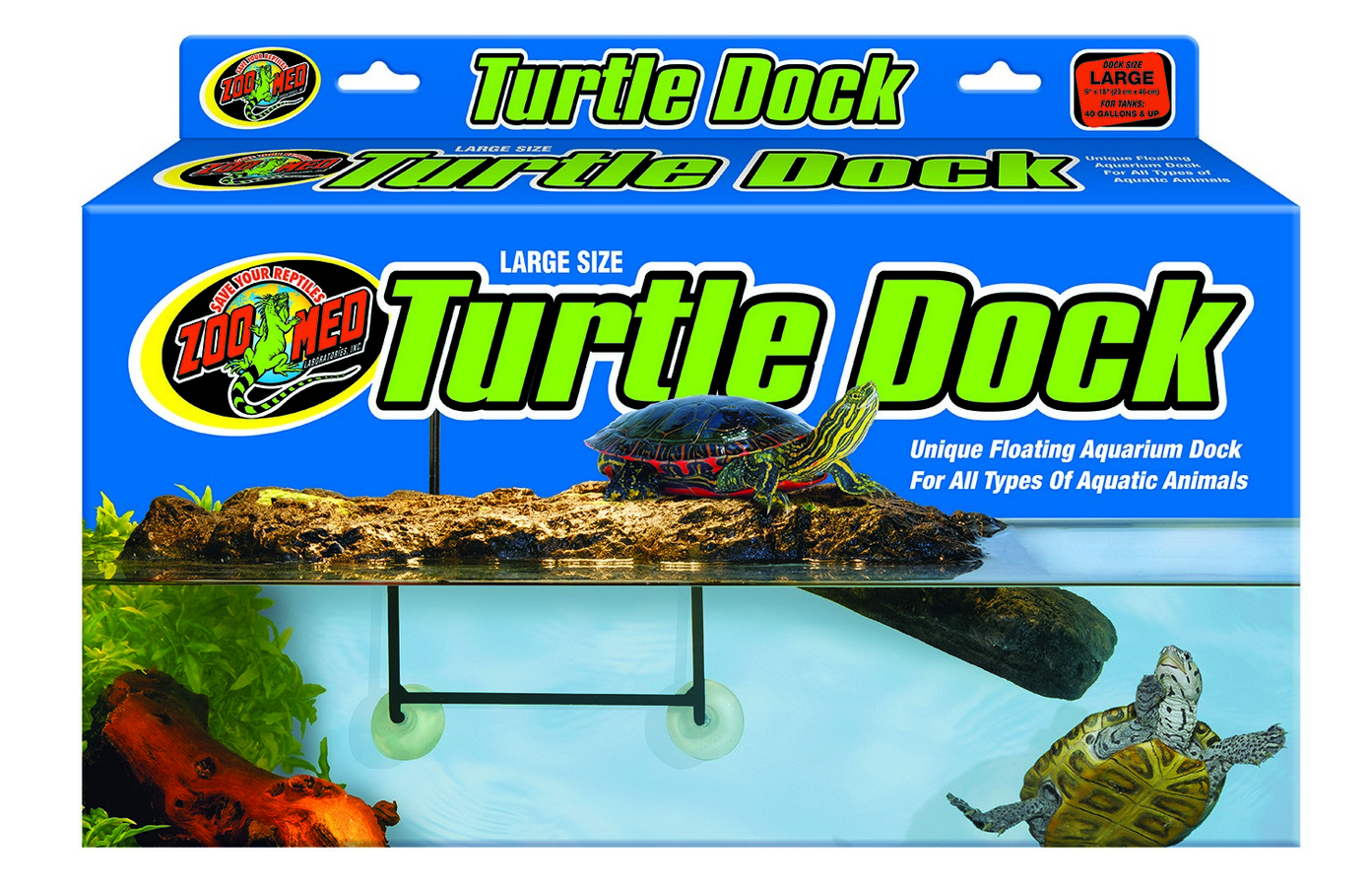 Zoo Med Laboratories SZMTDS4 Zoo Turtle Dock SuCountion Cups 