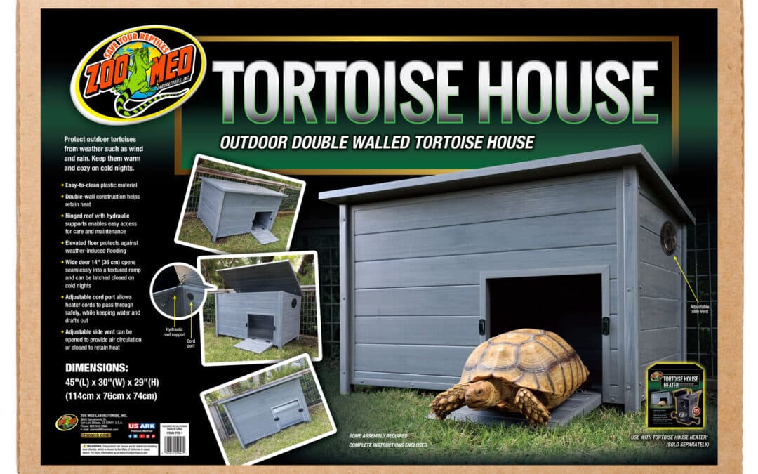 Deluxe Outdoor Double Walled Tortoise House