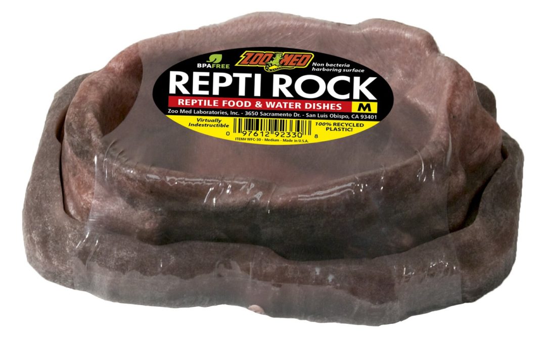 Combo Repti Rock Food and Water Dishes