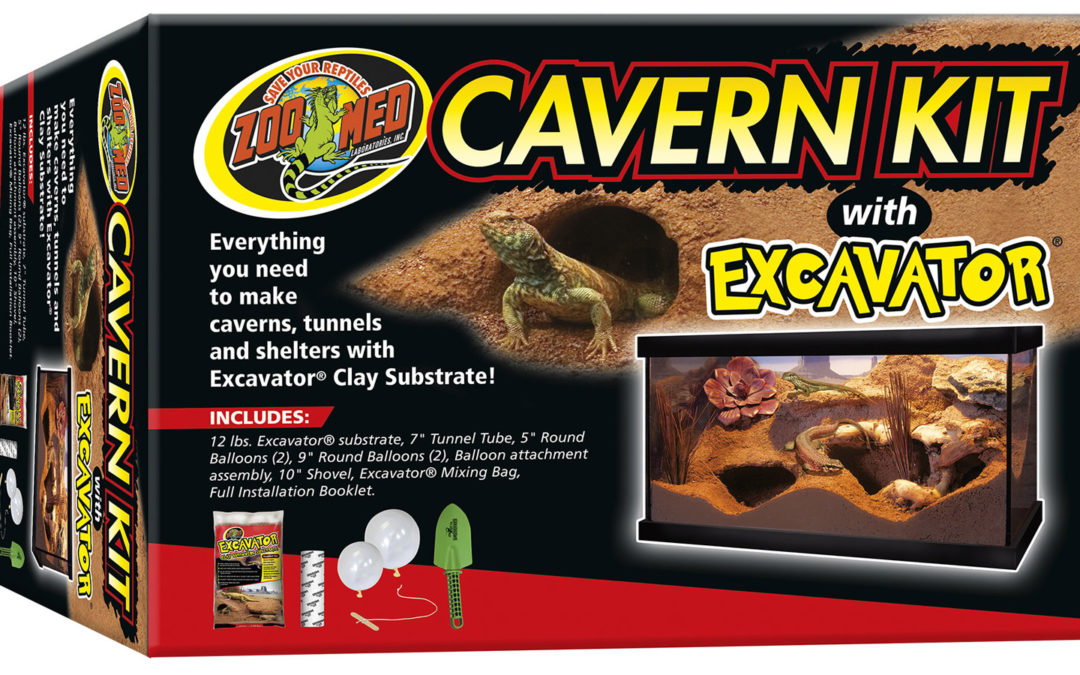 Cavern Kit with Excavator® Clay Burrowing Substrate
