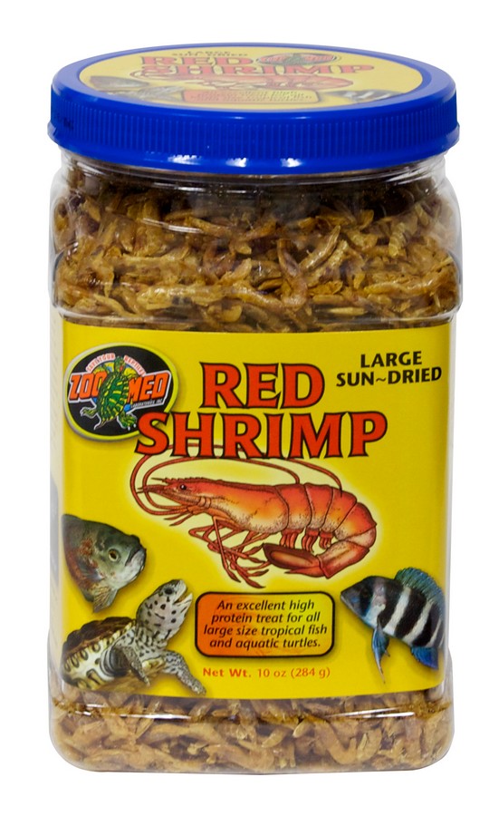 Free Shipping Zoo Med Sun Dried Red Shrimp Large 